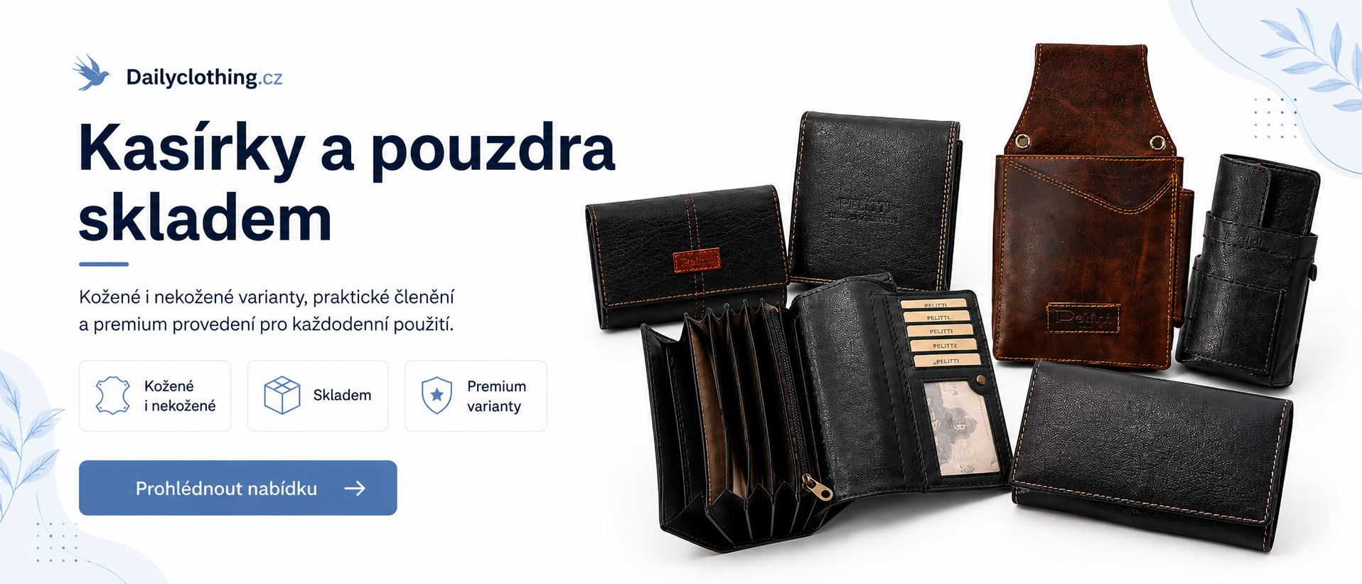 kasirky a pouzdra