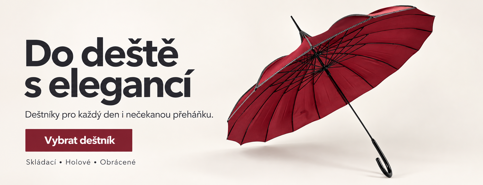 Deštníky – Do deště s elegancí