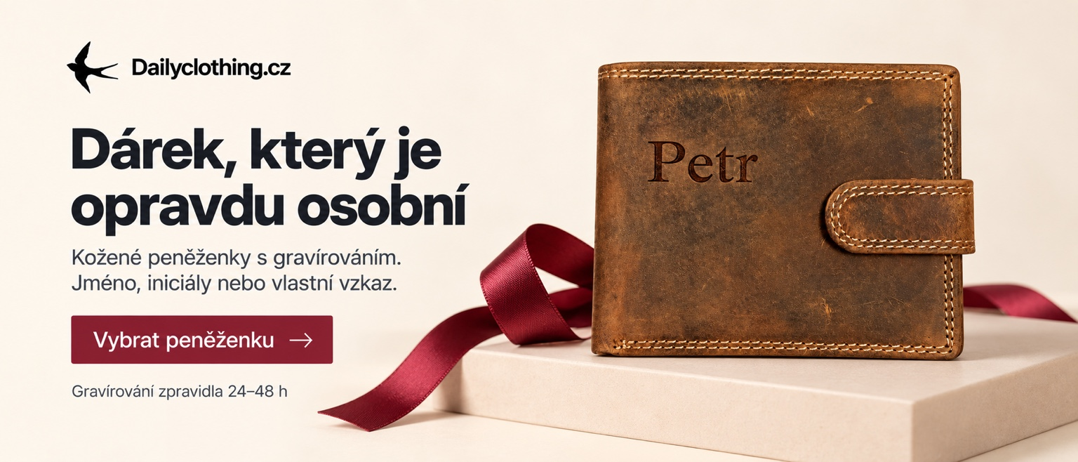 Dárek, který je opravdu osobní. Kožené peněženky s gravírováním jména, iniciál nebo vlastního vzkazu. Vybrat peněženku.