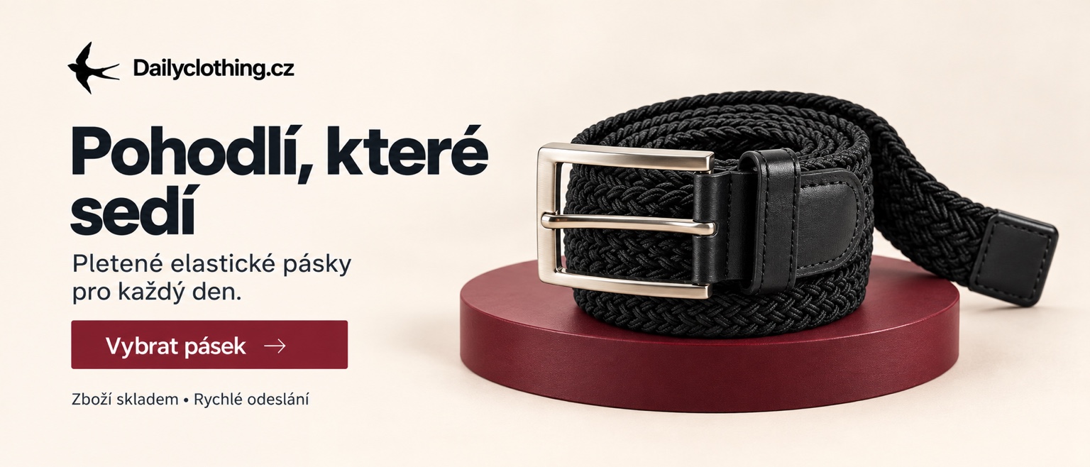 Pohodlí, které sedí. Pletené elastické pásky pro každý den. Vybrat pásek.
