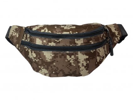 Maskáčová ledvinka - hnědá 2708