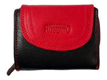 Dámská kožená peněženka Roberto - červená 2499/1