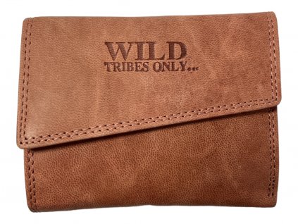 Dámská kožená peněženka Wild - oranžová 7822