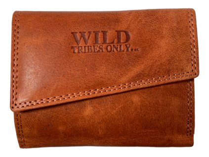 Dámská kožená peněženka Wild - hnědá 7822