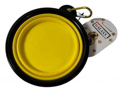 Cestovní miska 400ml - žlutá