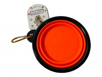 Cestovní miska 400ml - oranžová