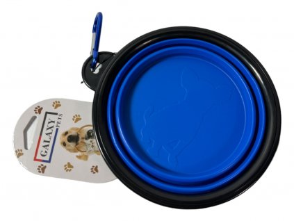 Cestovní miska 400ml - modrá