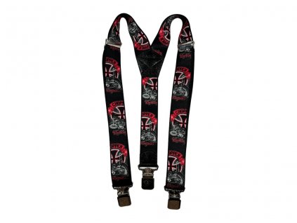 Široké kšandy s motivem Y - chopper 3651