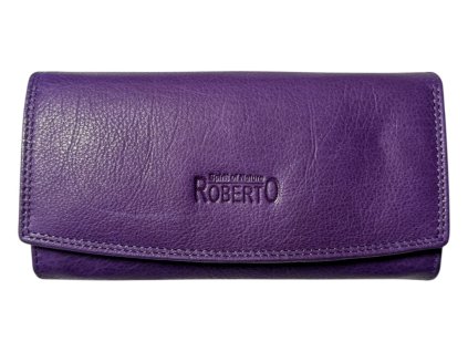 Dámská peněženka Roberto - fialová 6881