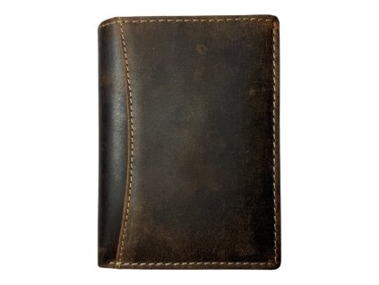Kožená peněženka - hnědá 673