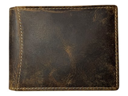 Kožená peněženka - hnědá 674