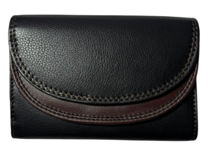 Dámská kožená peněženka - hnědá SR19493