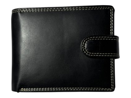 Kožená peněženka - černá 3236