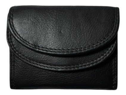 Malá kožená peněženka Tillberg - černá ZE-1819