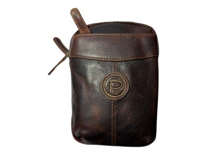 Kožená taška Pedro - hnědá PD-60