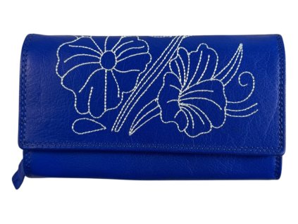 Dámská kožená peněženka Wild - tmavě modrá 2016/2