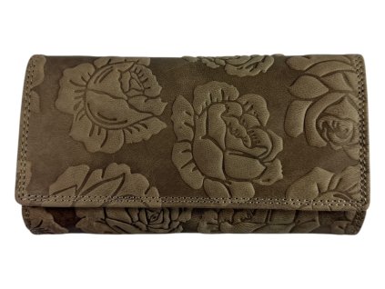 Dámská kožená peněženka Wild - béžová 2089