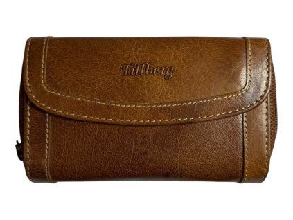 Dámská kožená peněženka Tillberg - hnědá 103TT
