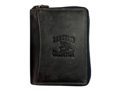 Kožená peněženka Dargelis - černá 991Z