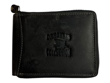 Kožená peněženka Dargelis - černá 992Z