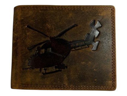 Kožená peněženka Roberto - vrtulník 104
