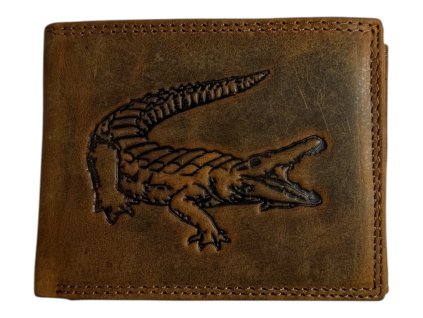 Kožená peněženka Roberto - krokodýl 104