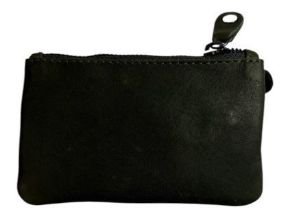 Kožená peněženka na mince Dargelis - zelená X3