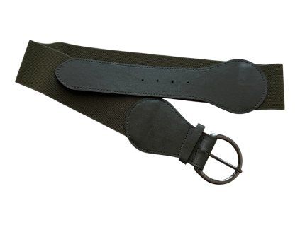Dámský elastický pásek - khaki 67030