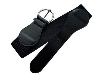 Dámský elastický pásek - černá 67030