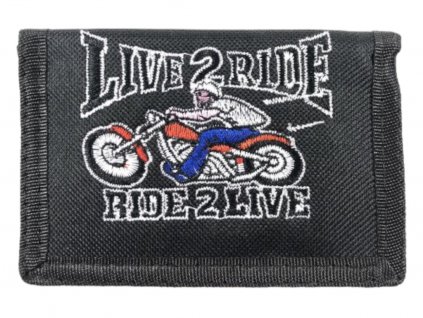 Peněženka s motorkářem 2003