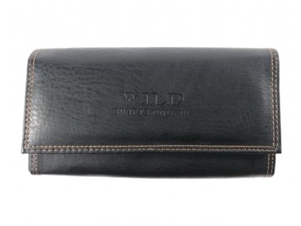 2147 2 kasirka se dvema zipy wild cerna 214