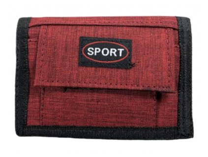 Sport peněženka - červená 2591