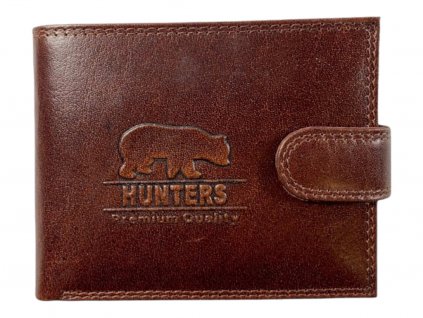 Hunters kožená peněženka - hnědá KHT5700L
