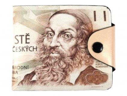 Peněženka s motivem bankovky - 200Kč 705