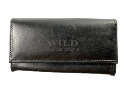 7164 kasirka se dvema zipy wild cerna 2363