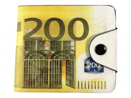 Peněženka s motivem bankovky - 200€ 723