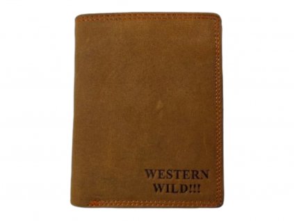 Kožená peněženka Wild - hnědá 3330