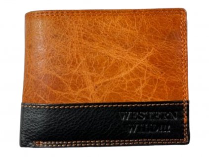 Kožená peněženka Wild - oranžová 3333
