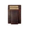 Peněženka na karty Pedro - hnědá 9296