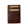 Peněženka na karty Pedro - hnědá 9296