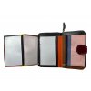 Dámská luxusní kožená peněženka - barevná 4904
