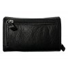 Dámská kožená peněženka Roberto - černá 3173