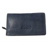 Dámská kožená peněženka Roberto - šedá 3173