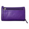 Dámská kožená peněženka Roberto - fialová 3173