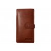 Dámská kožená peněženka Roberto - hnědá 3174