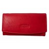 Dámská kožená peněženka Roberto - červená 2497