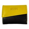 Dámská kožená peněženka Roberto - žlutá 2498