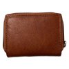 Dámská kožená peněženka Roberto - hnědá 2499