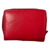 Dámská kožená peněženka Roberto - červená 2499