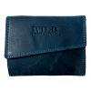 Dámská kožená peněženka Wild - modrá 7822